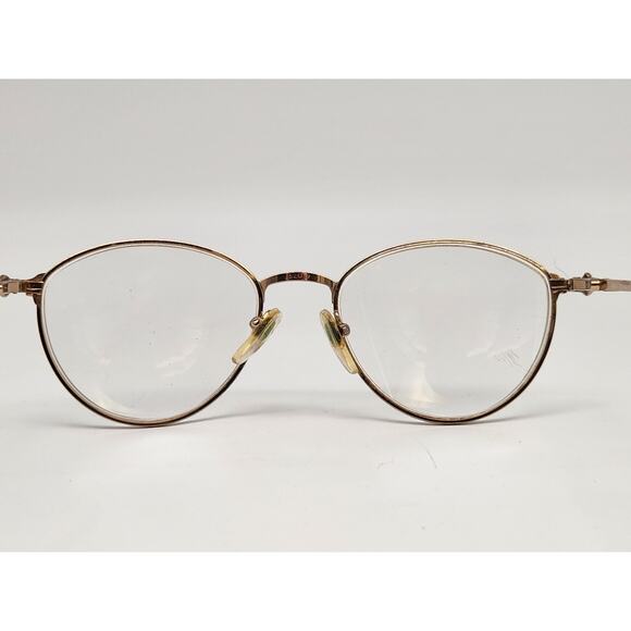 Vintage Givenchy Eyeglasses Gold Red Marble Wine Frames 52 19 135 main image 11
